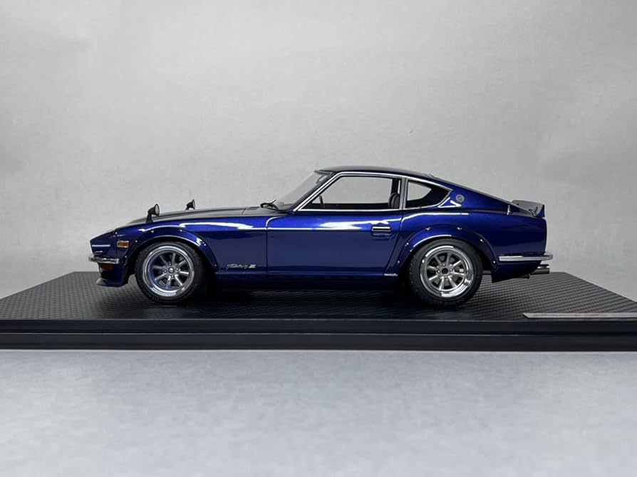 Amazon | 込IG 1/18 フェアレディZ S30 ブルー 0179 悪魔のZ Fairlady