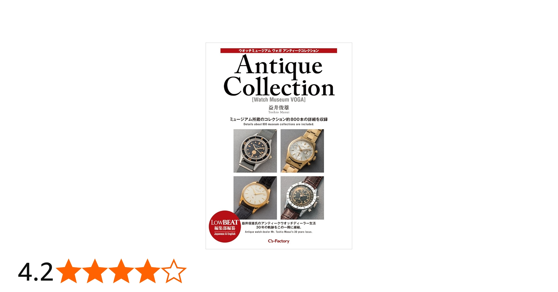 ウオッチミュージアム ヴォガ アンティークコレクション 益井俊雄