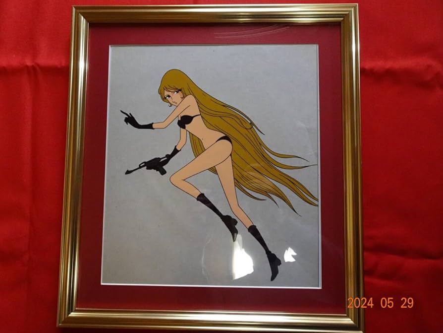 Amazon.co.jp: レア 銀河鉄道999 セル画 メーテル水着 （東映動画