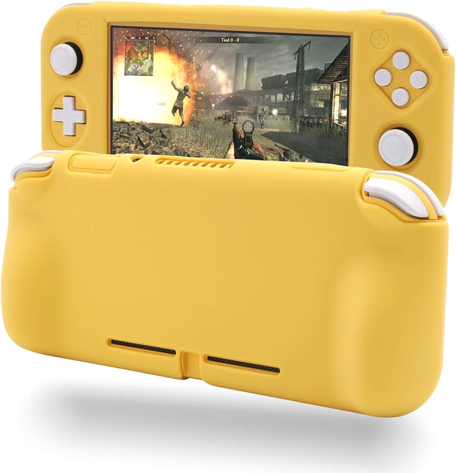 2023年度製 Switch Lite イエロー 専用ケース セット 2023年度製