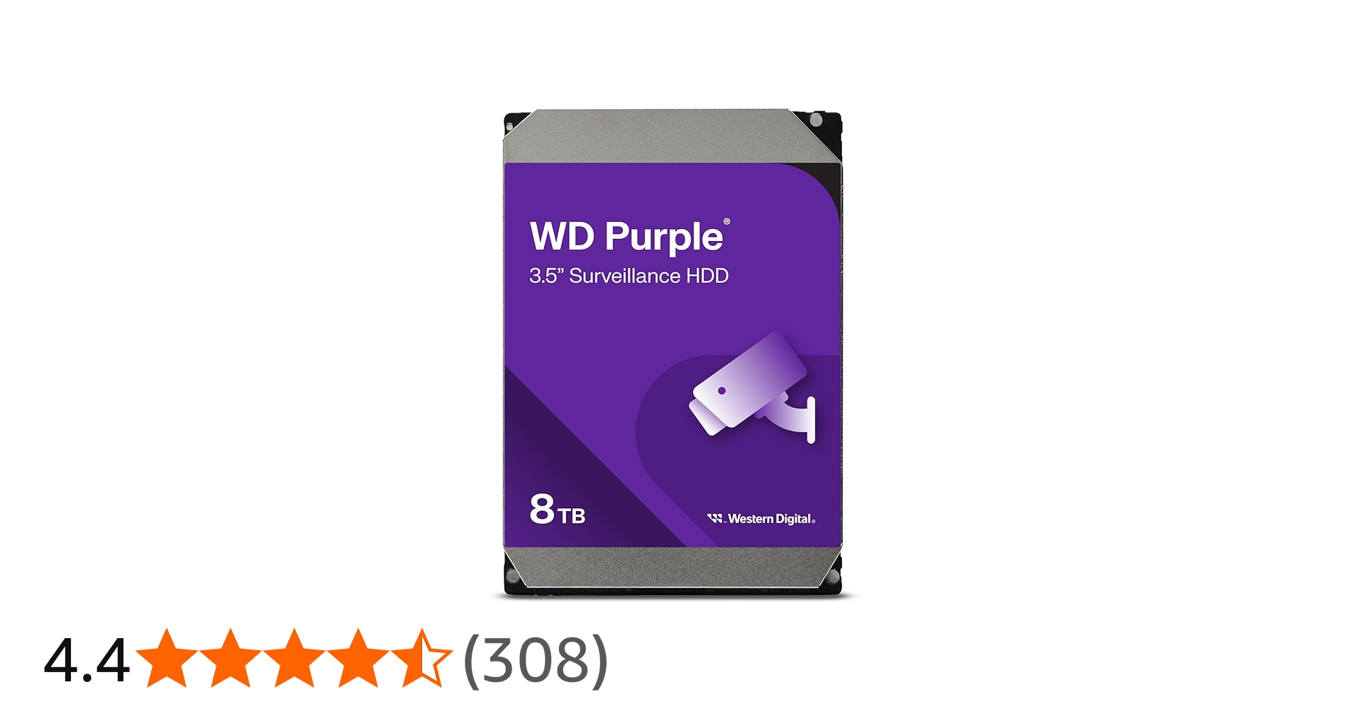 Amazon | WD84PURZ [WD Purple（8TB 3.5インチ SATA 6G 5640rpm 128MB