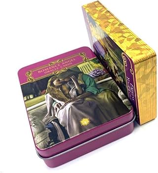 Amazon.co.jp: ロマンスエンジェルオラクルカード-メタル缶の初心者の