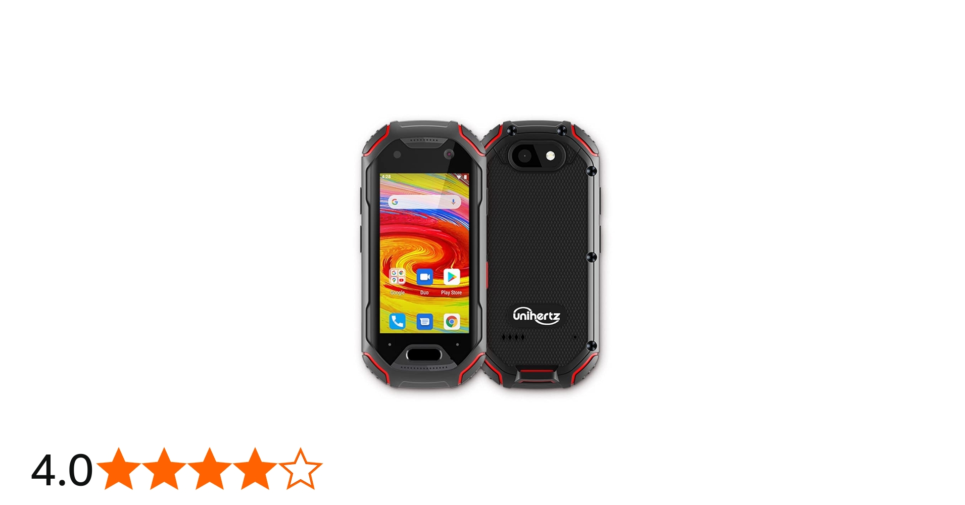 Amazon | Unihertz Atom, 世界最小4Gタフネススマートフォン