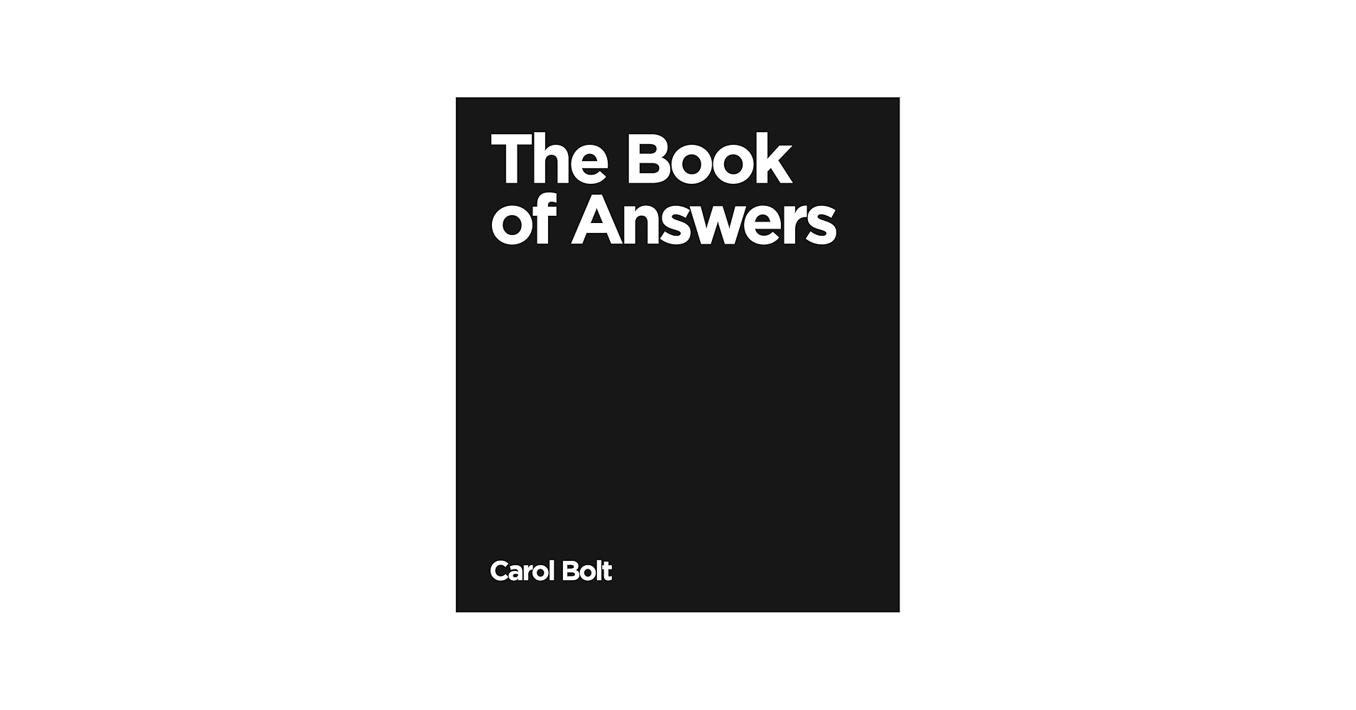 The Book Of Answers: The gift book that became an internet