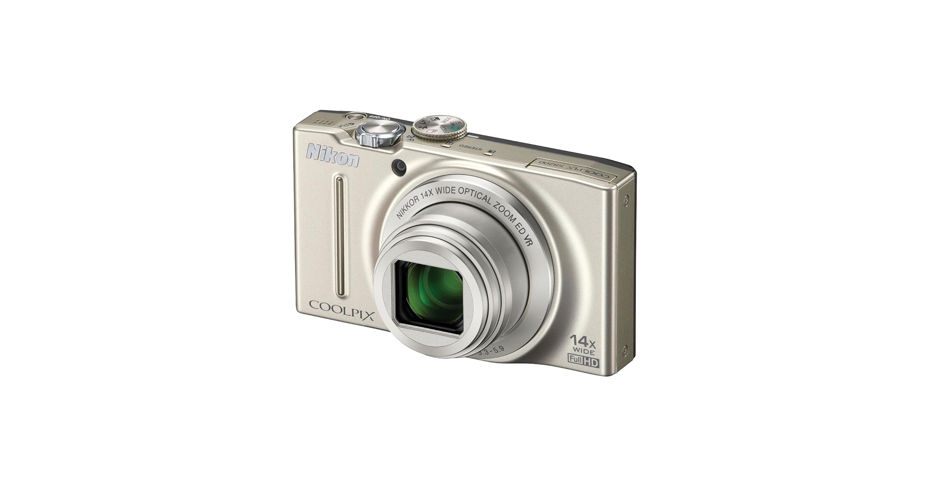 Amazon.com : Nikon COOLPIX S8200 16.1 MP CMOS Digital Camera with