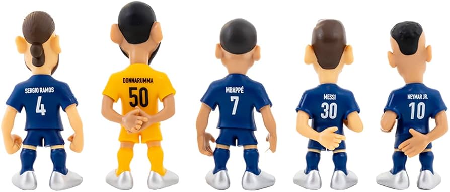 Amazon.com: MINIX Figure 7 Cms Pack of 5 (Branches, Neymar, Messi