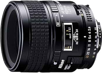 Amazon.com : Nikon 1987 AF Micro-NIKKOR 60mm f/2.8D Lens for DSLR