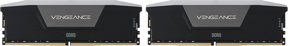 Amazon | CORSAIR VENGEANCE RGB DDR5 RAM 64GB (2x32GB) 5200MHz CL40