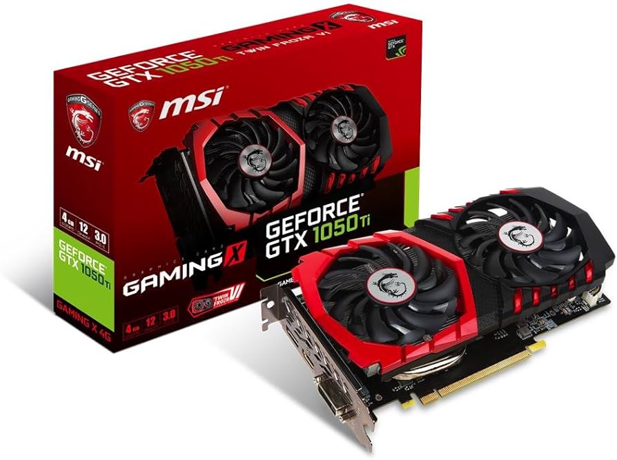 Amazon.com: MSI GeForce GTX 1050 Ti Gaming graphics card with Twin