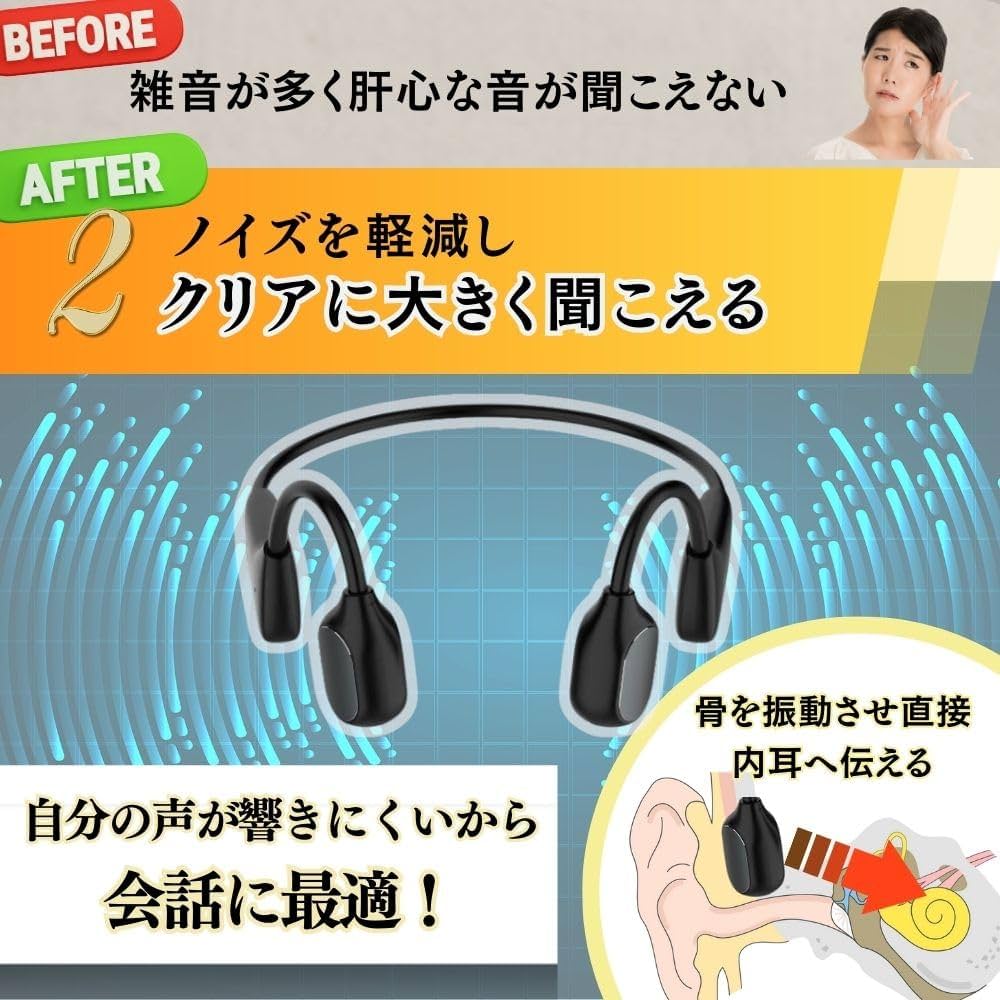 Amazon.co.jp: 【MIMIKKO みみっこ 集音器】 集音器 骨伝導 しゅうおん