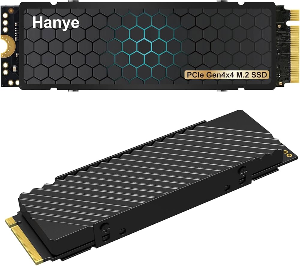 Amazon.co.jp: Hanye SSD 4TB PCIe Gen4x4 M.2 NVMe 2280 with