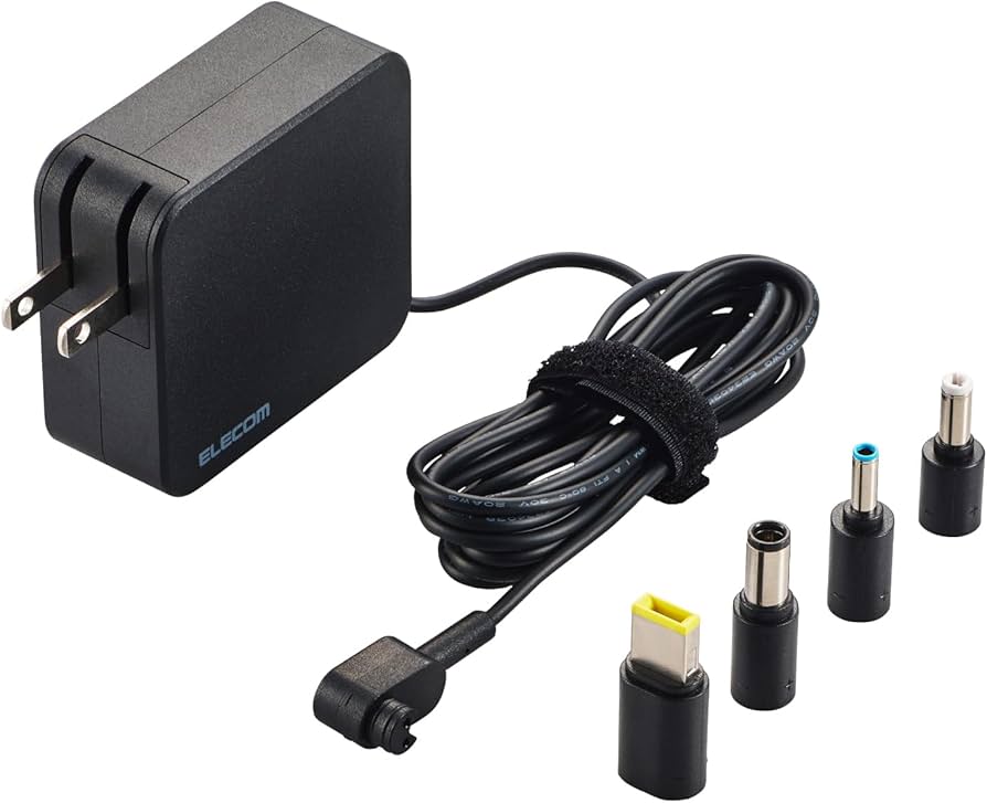 Amazon.co.jp: エレコム ACアダプター ノートパソコン向け 65W 変換