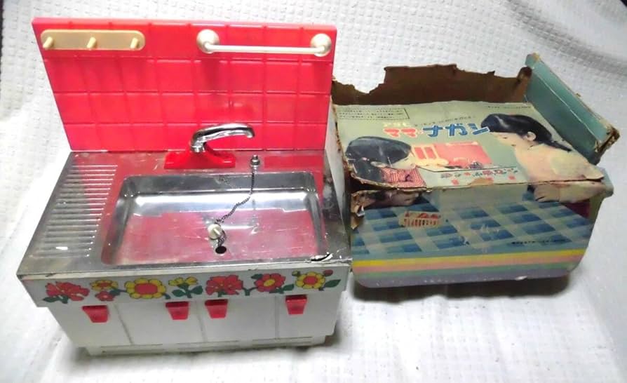 Amazon.co.jp: レトロ TOY 珍品「1970年代 あさひ玩具 ママナガシ 46