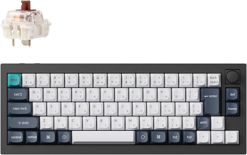 Amazon | Keychron Q2 Max: 2.4GHz/Bluetoothワイヤレスカスタム