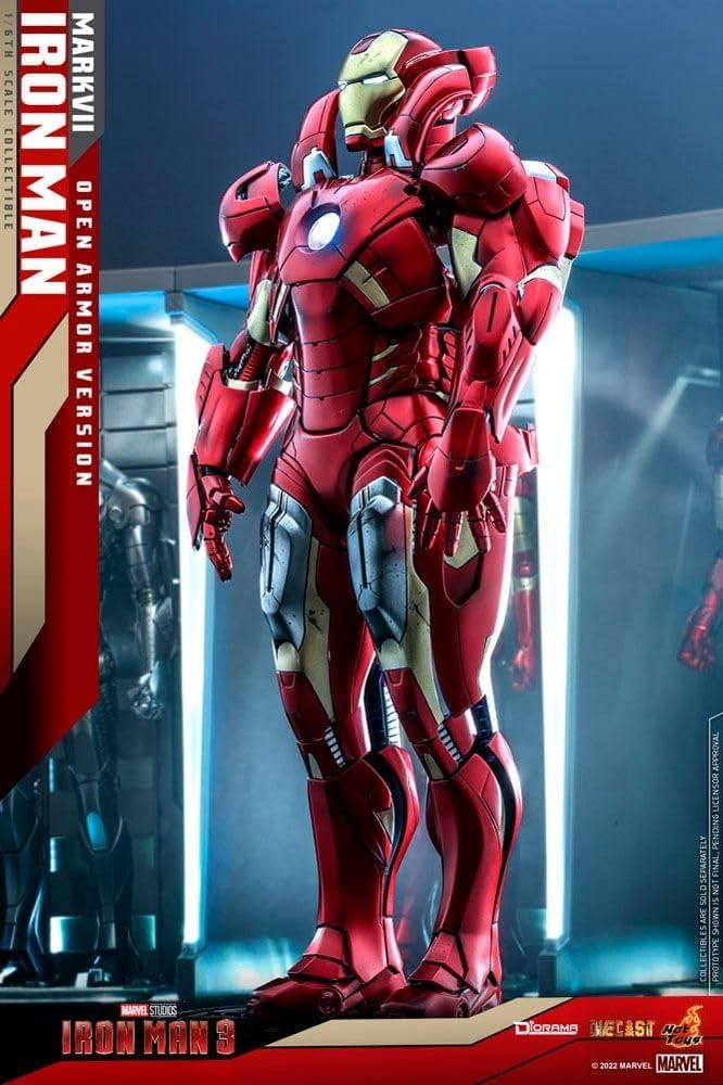Amazon.com: Hot Toys Marvel Comics Iron Man 3 Iron Man Mark VII