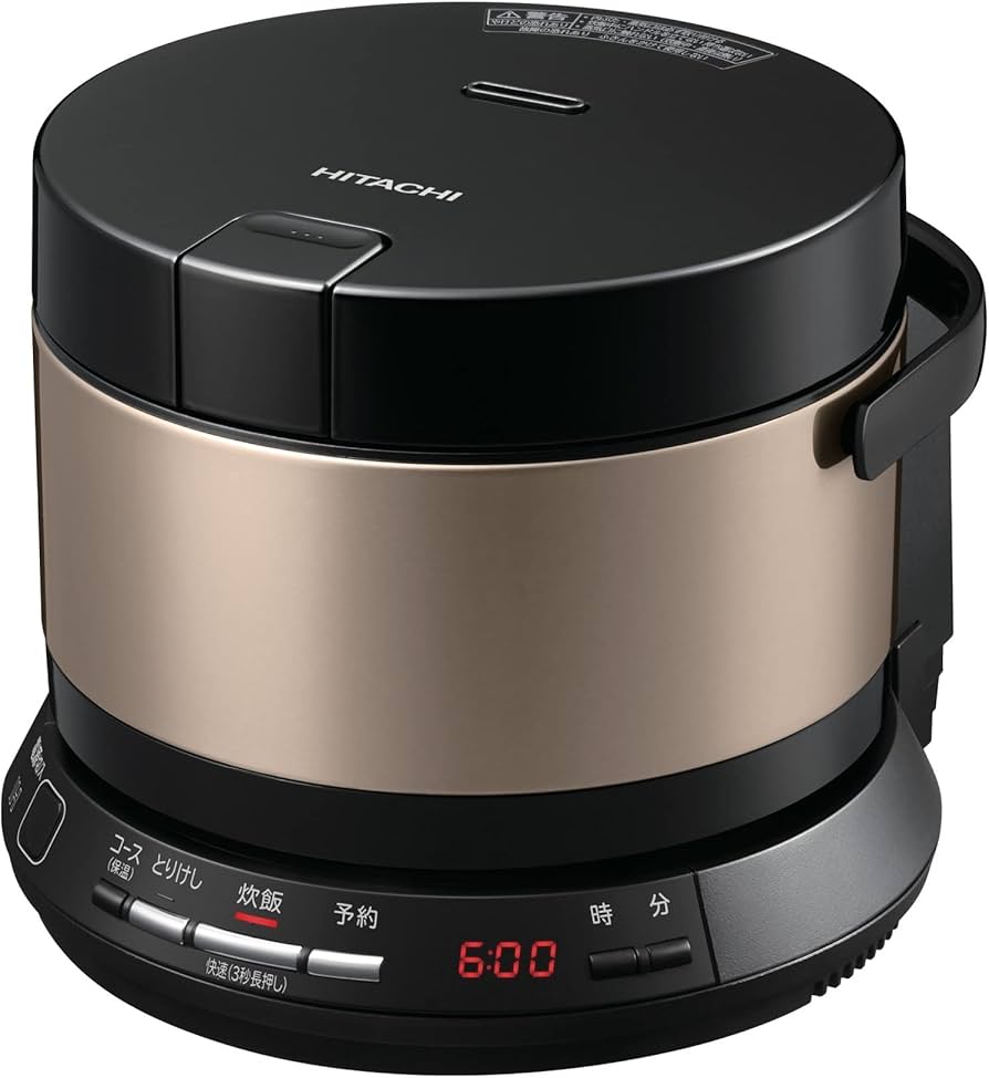 Amazon | 日立 炊飯器 2合 IH式 おひつ御膳 RZ-BS2M N ブラウン