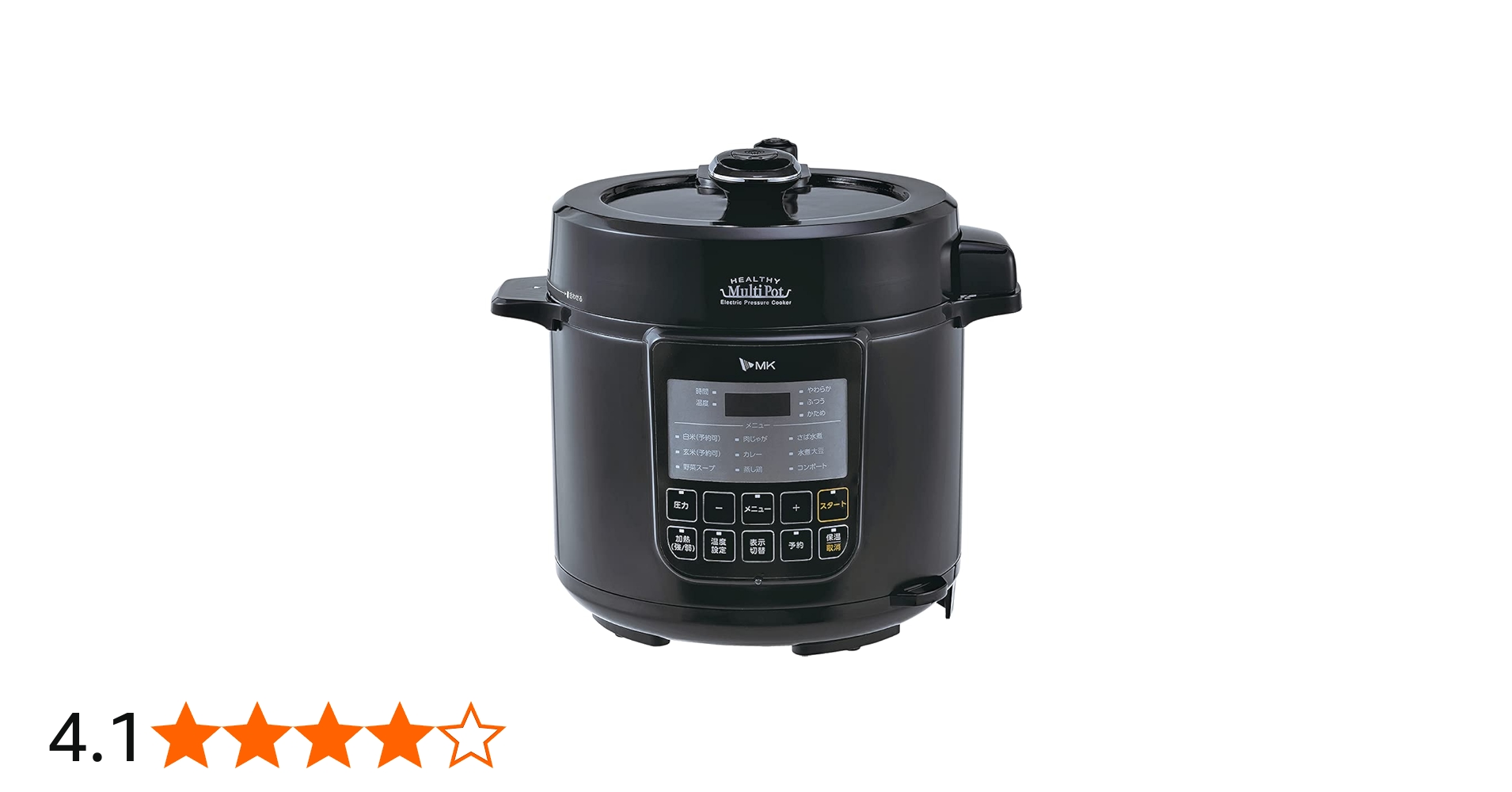 Amazon.co.jp: エムケー精工 電気圧力鍋 ヘルシーマルチポット EA-240K