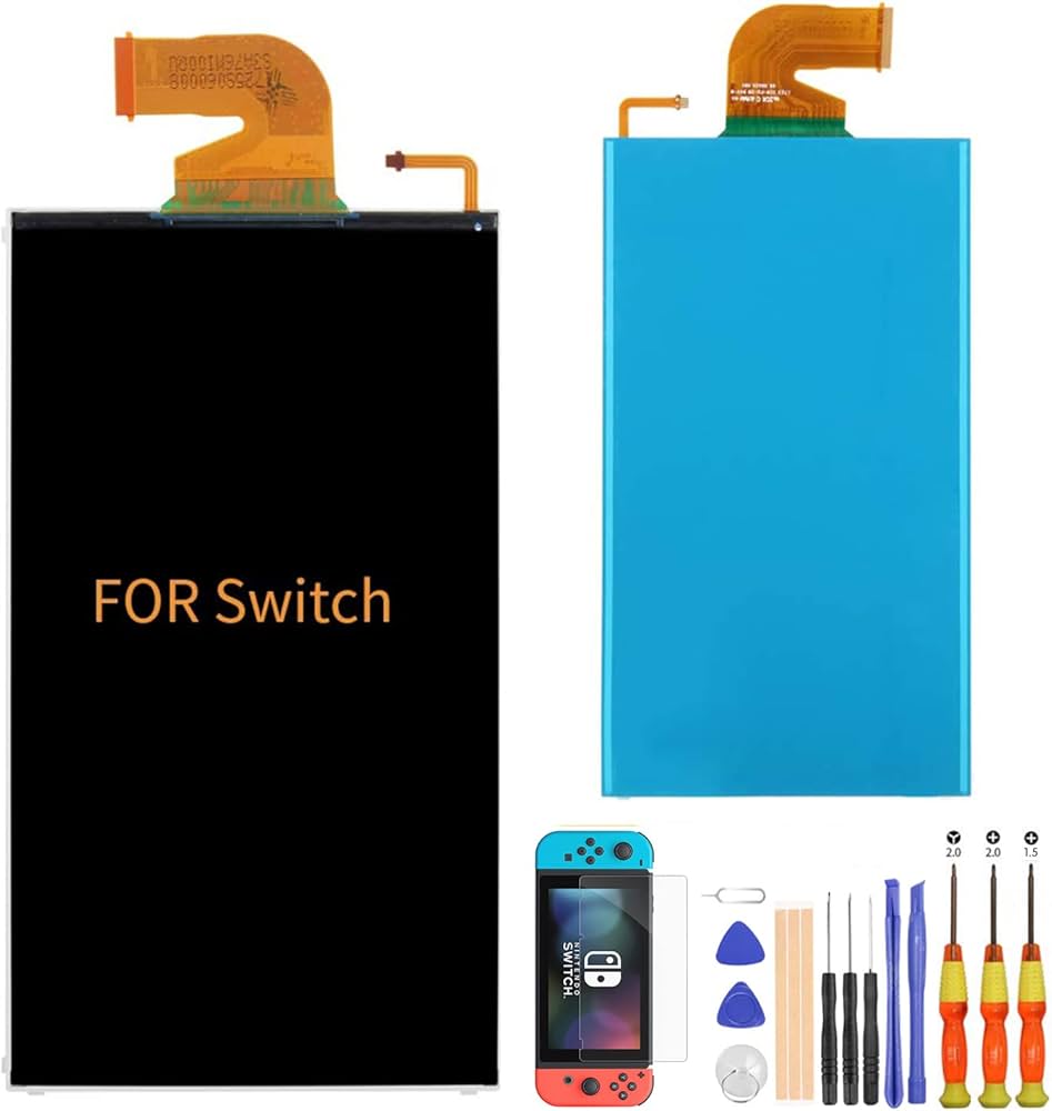 Amazon.co.jp: A-MIND For Nintendo Switch 修理交換用 LCD液晶パネル