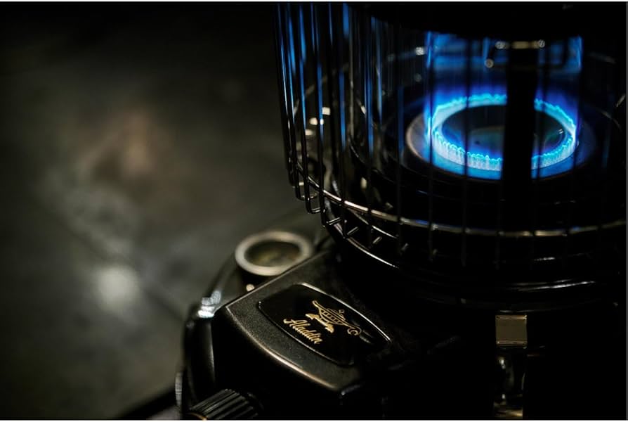 Amazon | アラジン (Aladdin) 石油ストーブ ブルーフレーム ブラック