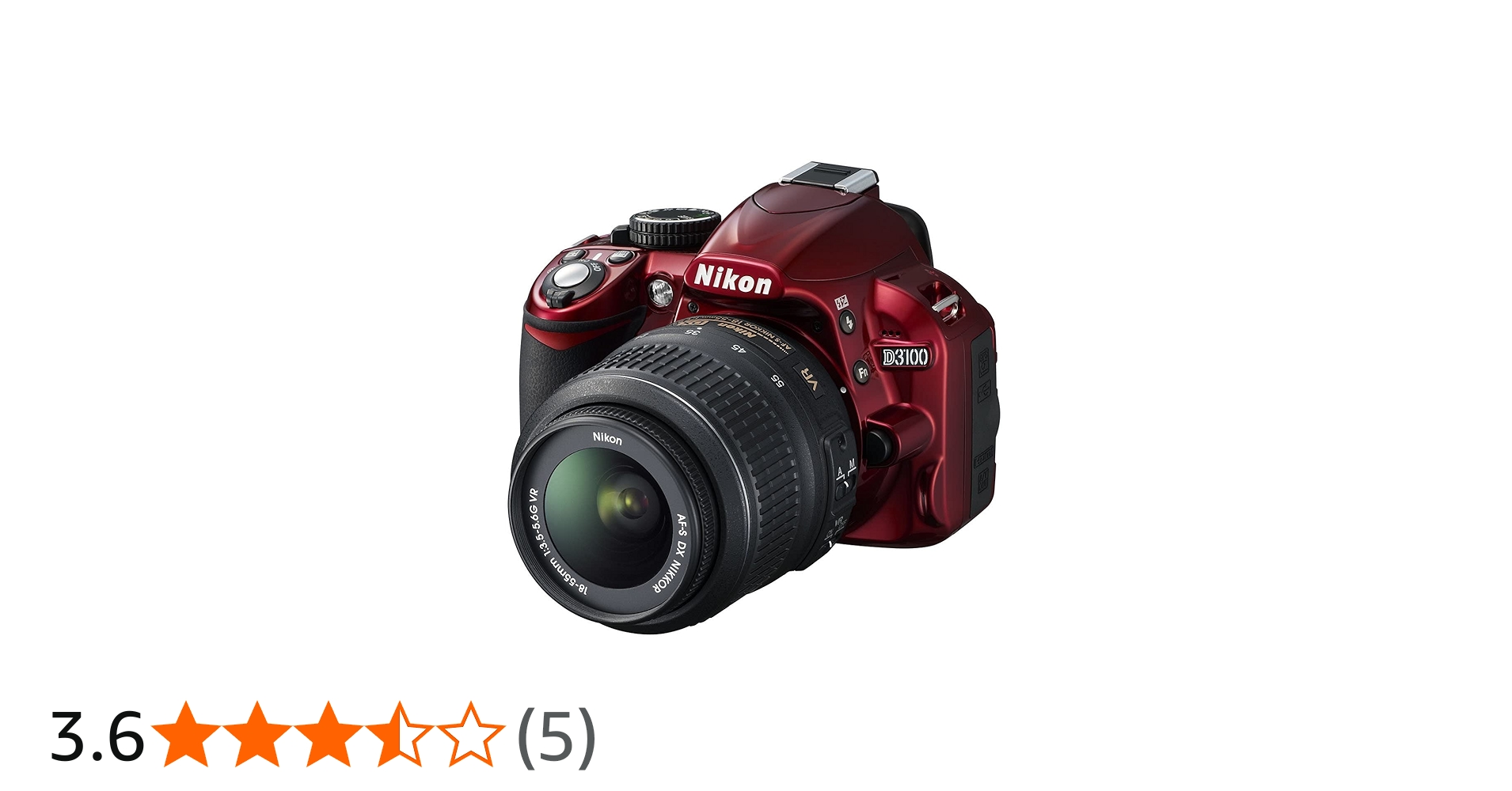 Amazon | Nikon デジタル一眼レフカメラ D3100 18-55 VR Kit D3100 RD