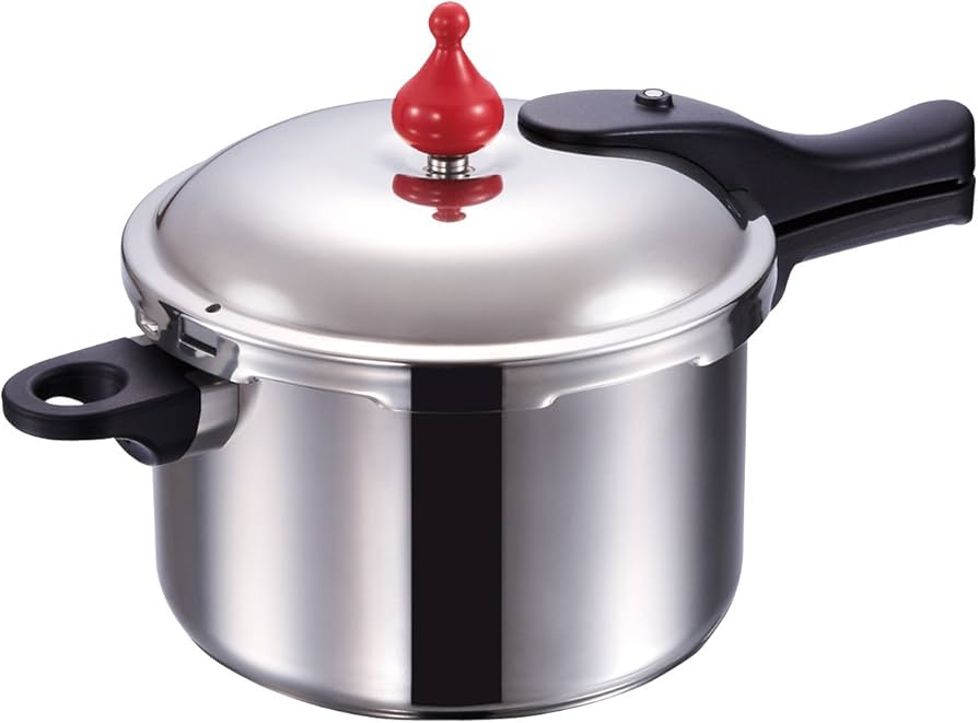 Amazon｜アサヒ軽金属 日本製 圧力鍋 4.0L ゼロ活力なべ Lスリム (7.5