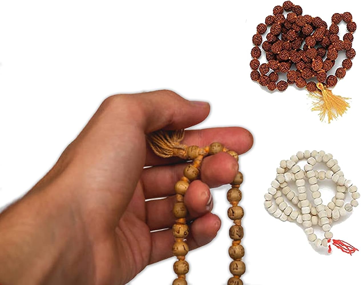 Amazon | トラディショナルウェア ルドラクシャとホワイトトゥルシー