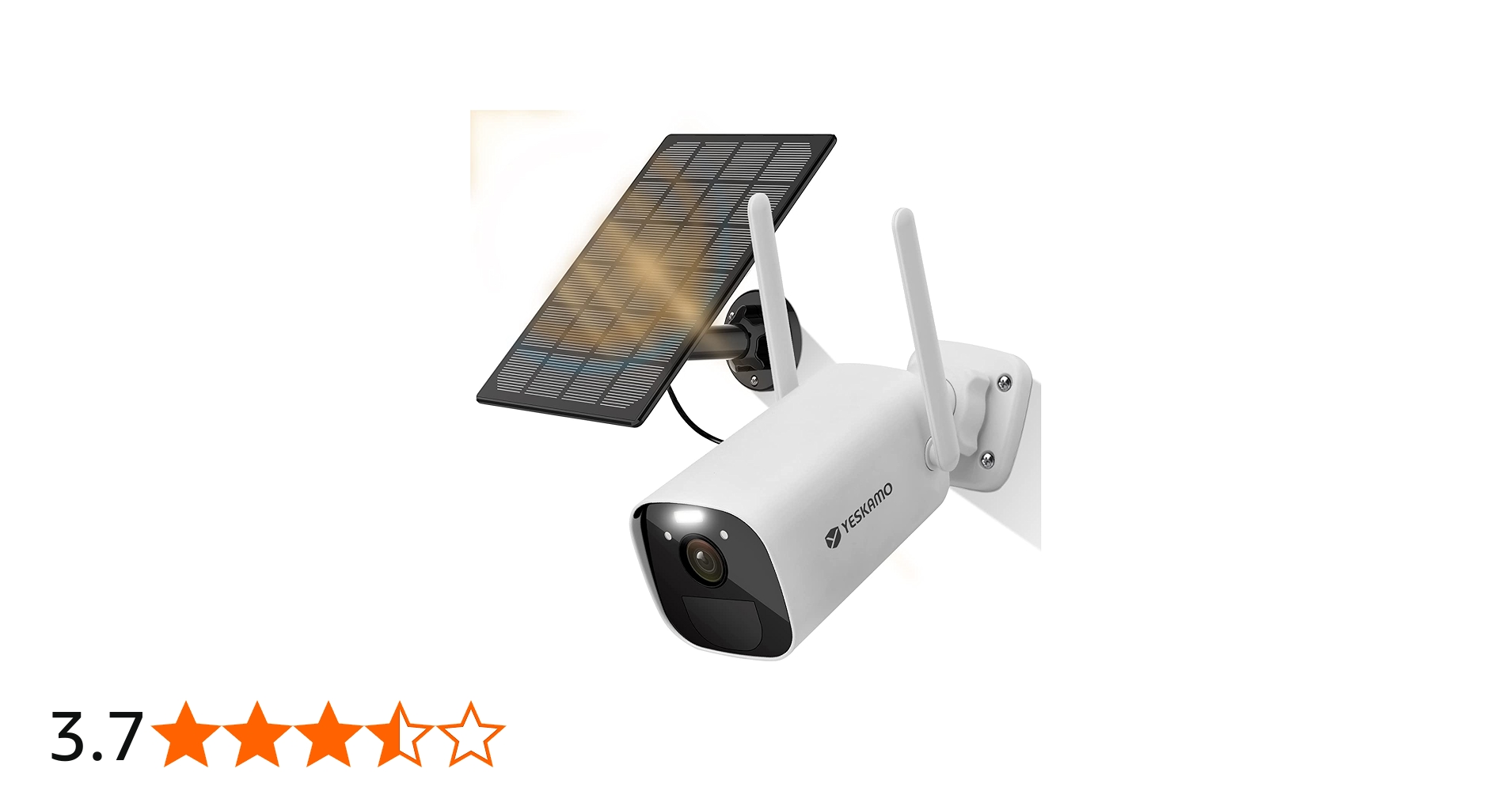 Amazon.co.jp: 【最新発光・300万高画素】YESKAMO 防犯カメラ 屋外