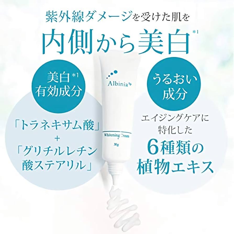 Amazon | 『就寝前の15秒スキンケア』【医薬部外品】Albinia SP