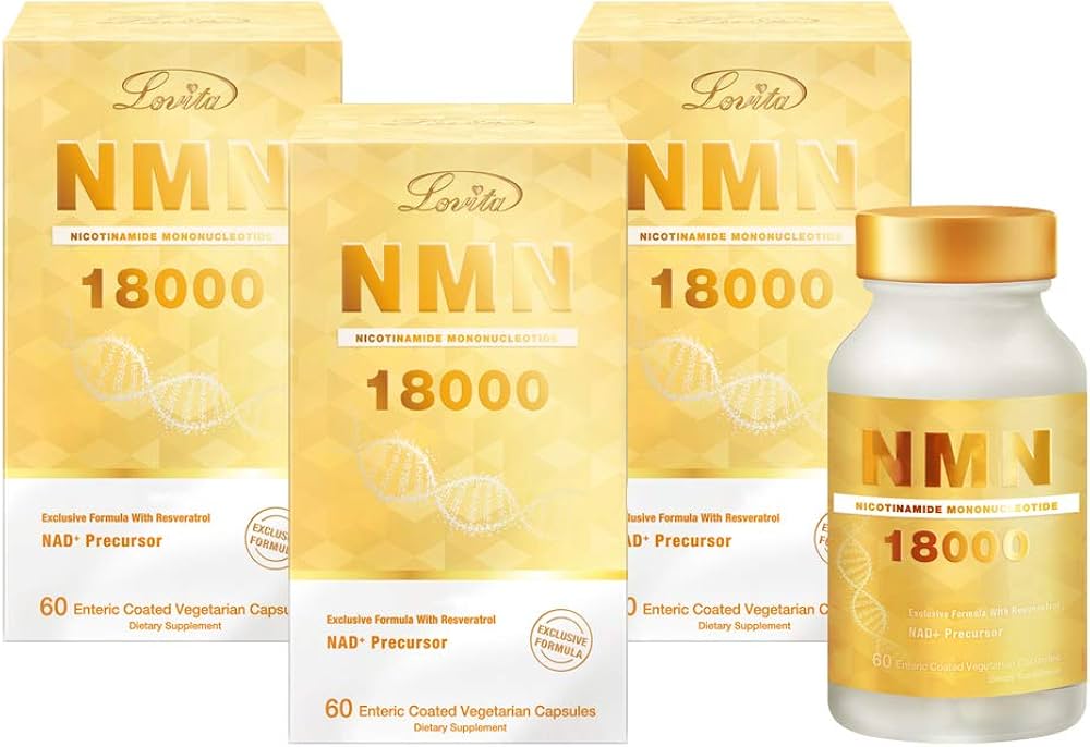 Amazon.com: LOVITA NMN 18000, NMN Supplement with Resveratrol