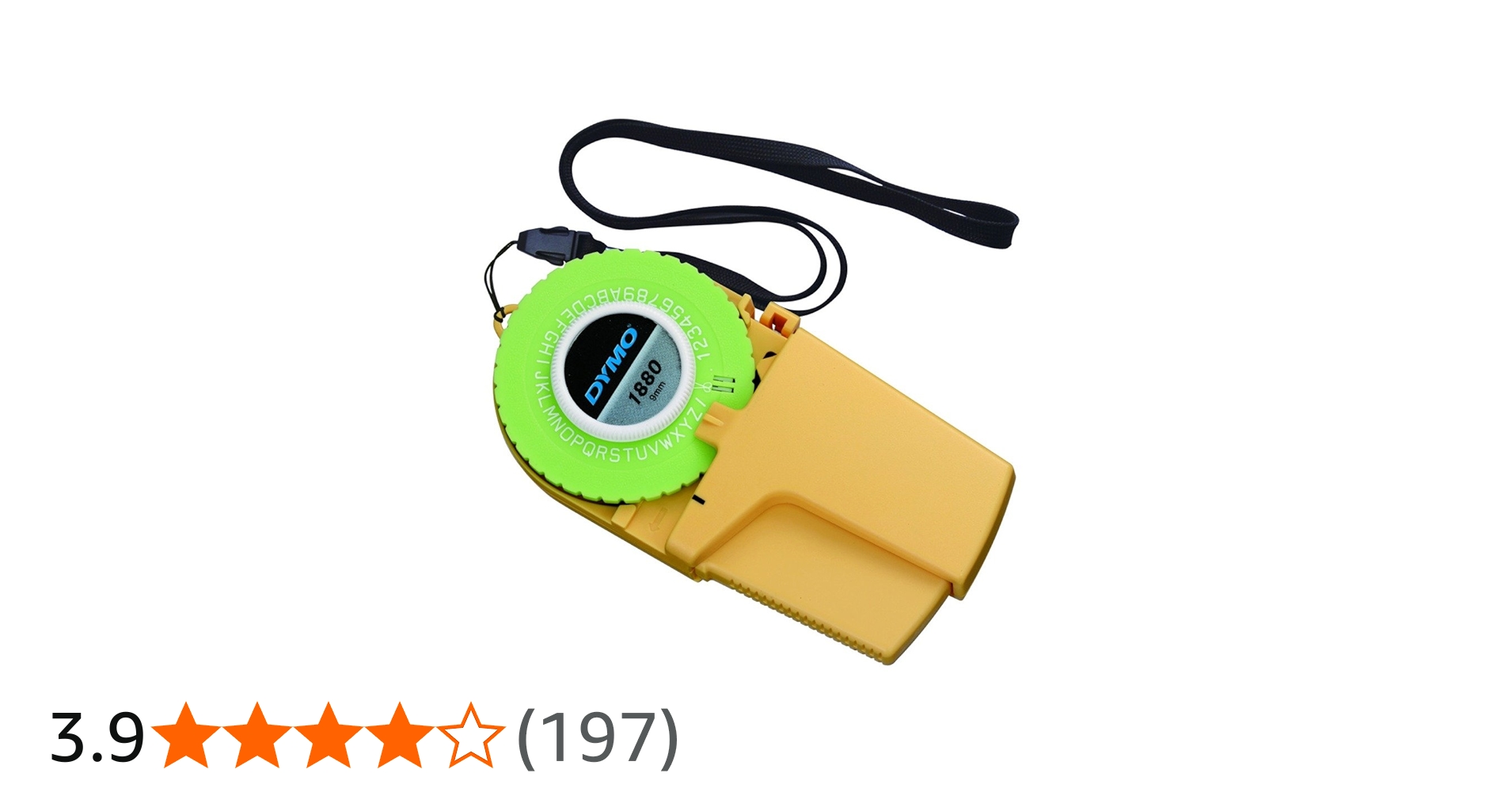 Amazon | DYMO ダイモ テープライター M-1880 9mmテープ対応 英数字