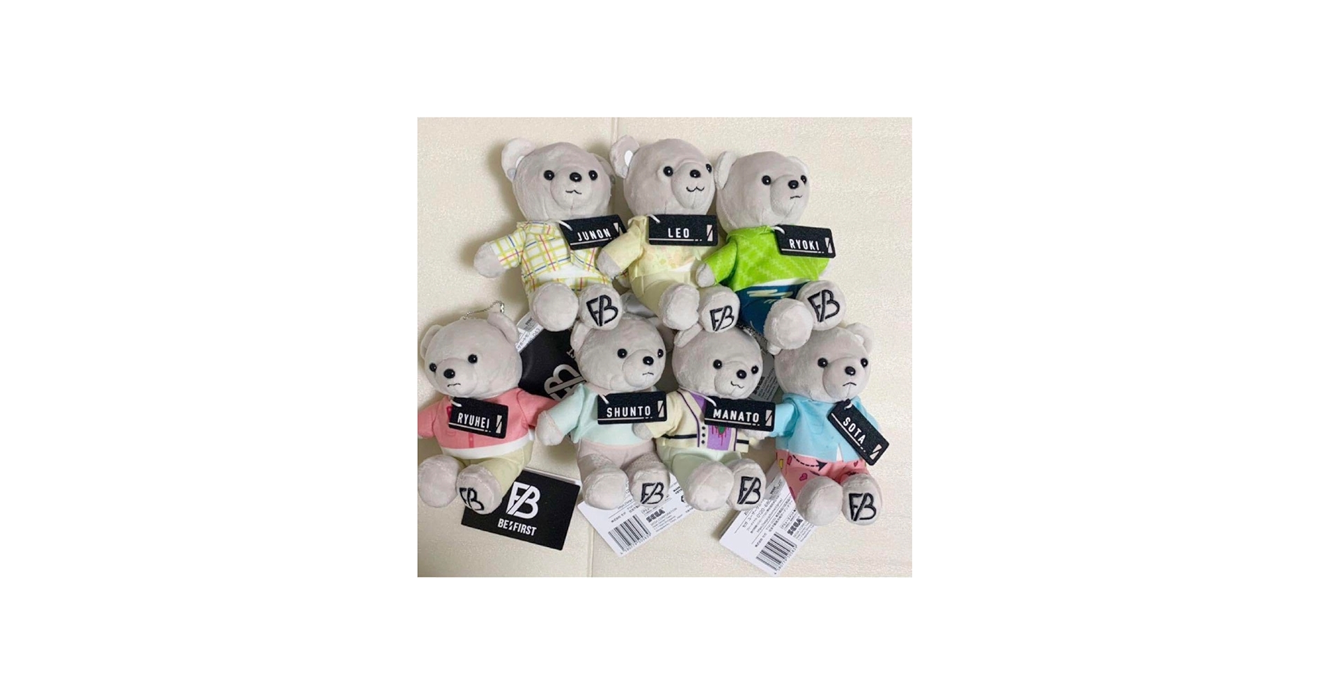 Amazon.co.jp: BE:FIRST ビーファースト くま ByeGoodBye コンプセット