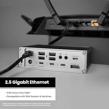 Estação de carregamento CalDigit TS4 Thunderbolt 4 – 18 portas