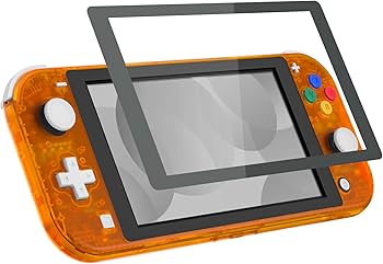 Amazon.com: eXtremeRate Clear Orange DIY Replacement Shell for