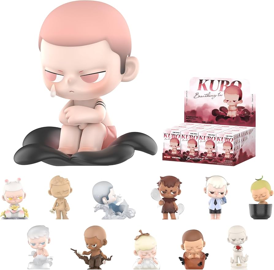 Amazon.com: POP MART Kubo Breathing in Series Blind Box Figures