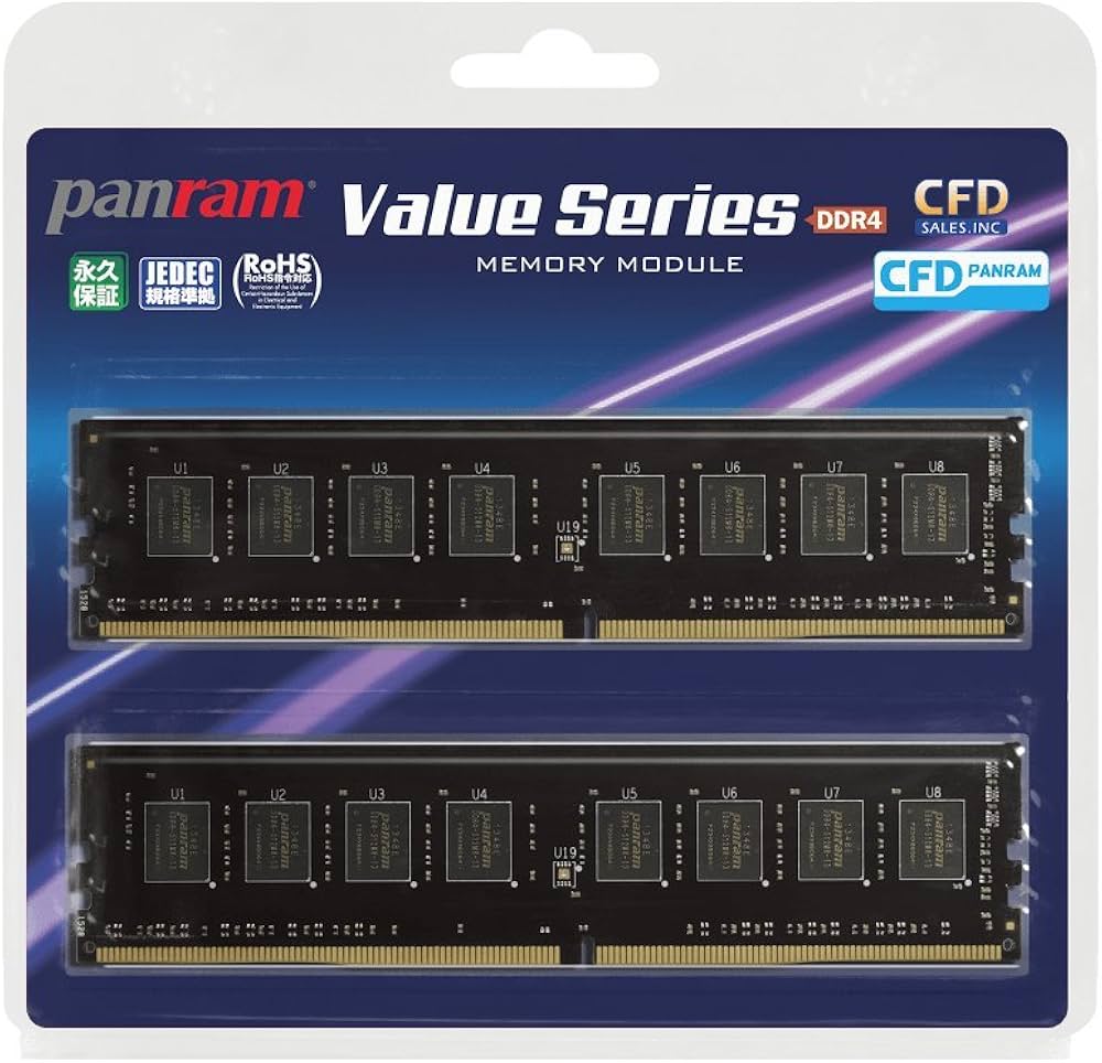 Amazon | CFD販売 デスクトップPC用メモリ PC4-17000(DDR4-2133) 8GB×2