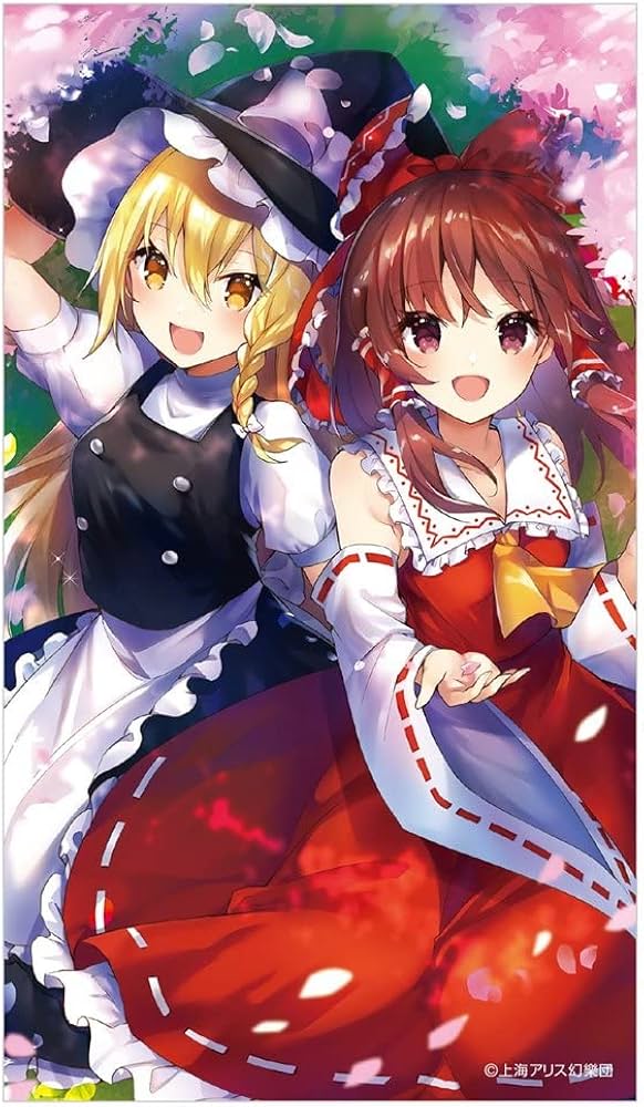 Amazon.co.jp: 東方プロジェクト ノーブルアート／博麗霊夢＆霧雨魔