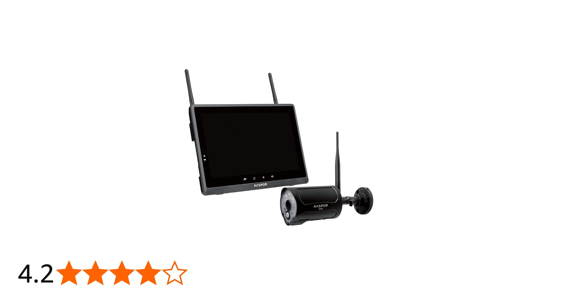 Amazon.co.jp: マスプロ電工(MASPRO) モニター＆ワイヤレスHDカメラ