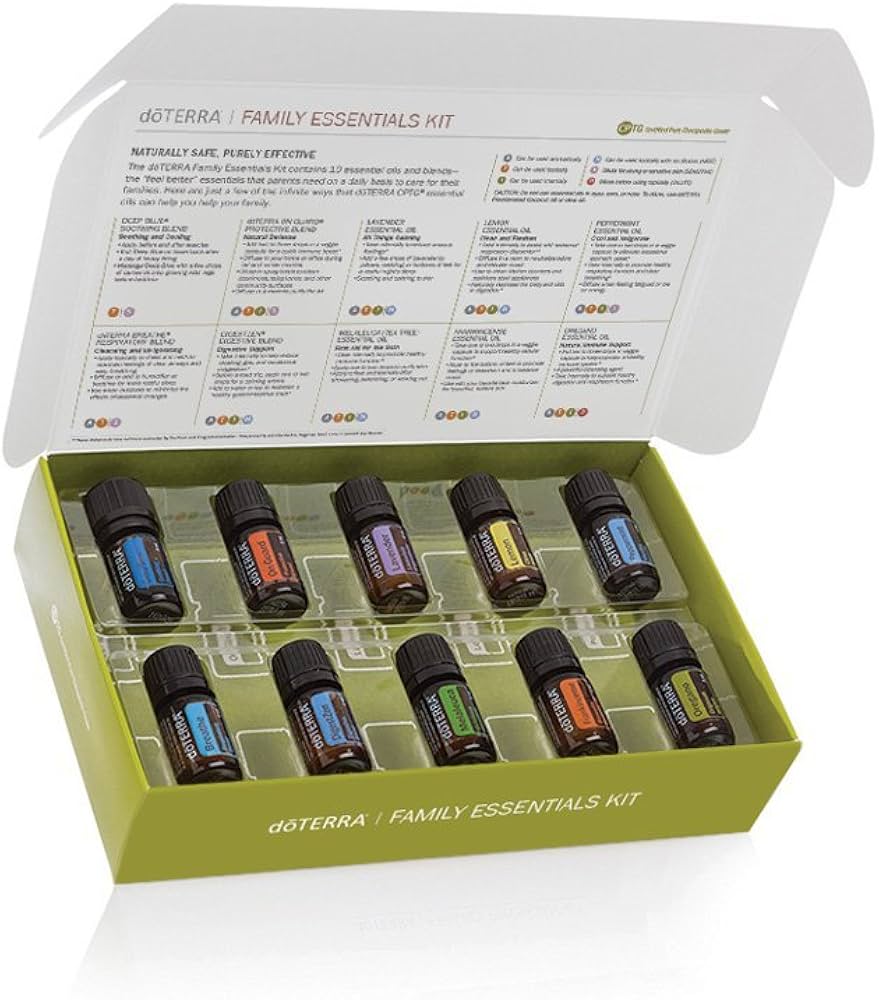 Amazon.com: doTERRA Family Essential Kit Liquid : Health & Household