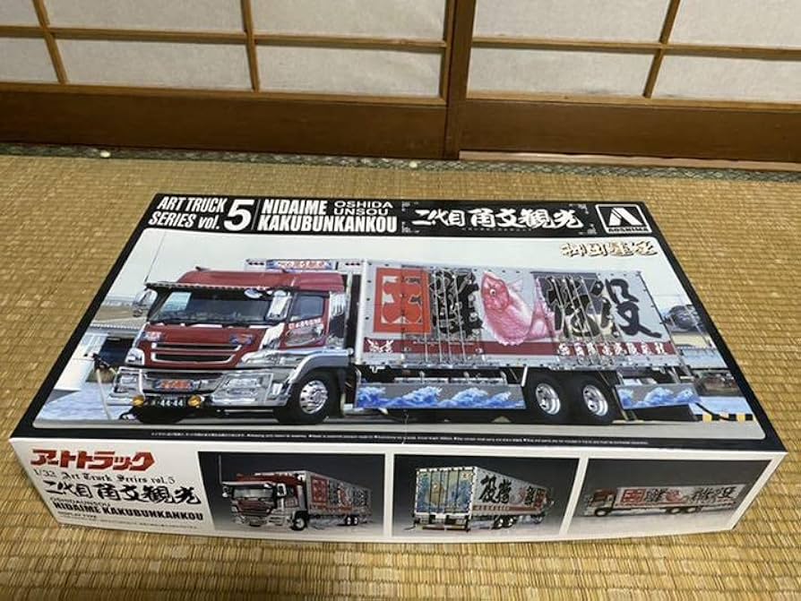 Amazon.co.jp: 押田運送 二代目角文観光 プラモデル : おもちゃ