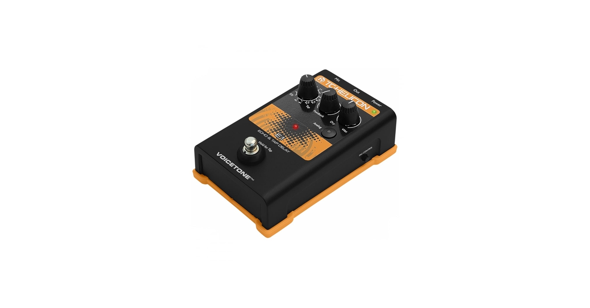 Amazon.com: TC-Helicon VOICETONE E1 Single-Button Stompbox for