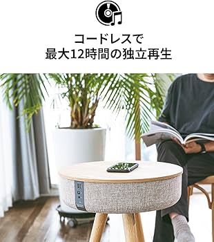 Amazon | テーブル スピーカー インテリア ブルートゥース Welle