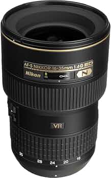Amazon.com: Nikon 16-35mm f/4G ED-VR AF-S Wide-Angle Zoom Lens