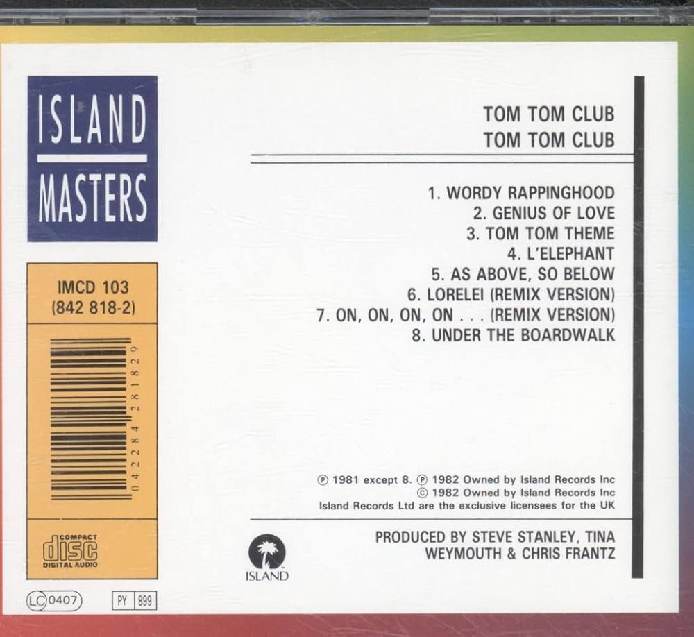 Amazon.co.jp: Tom Tom Club: ミュージック