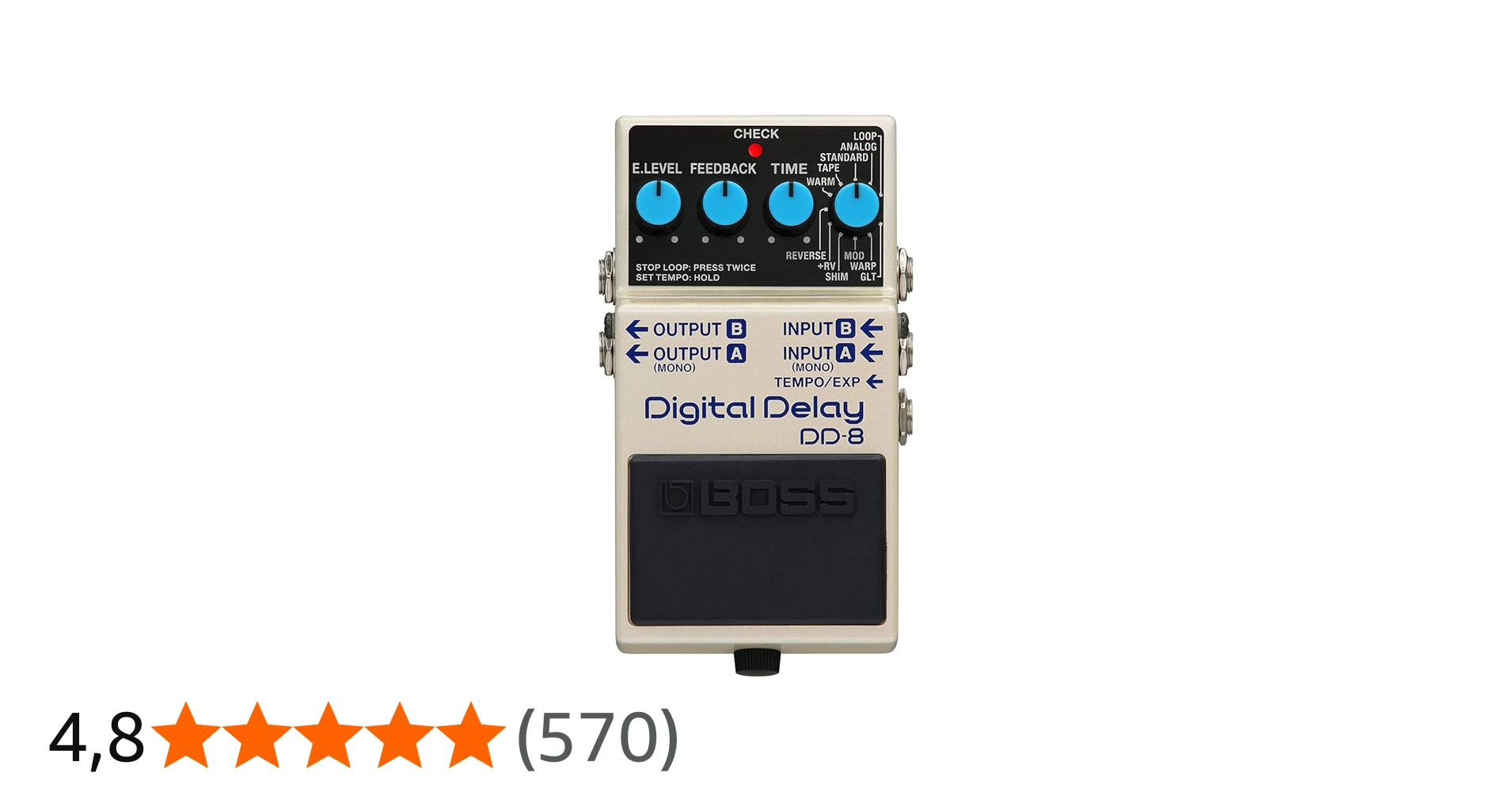 Pedal de Delay BOSS DD-8 Digital Delay | Amazon.com.br