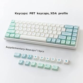 Amazon | YUNZII YZ68 ミント 無線 ホットスワップ可能なメカニカル