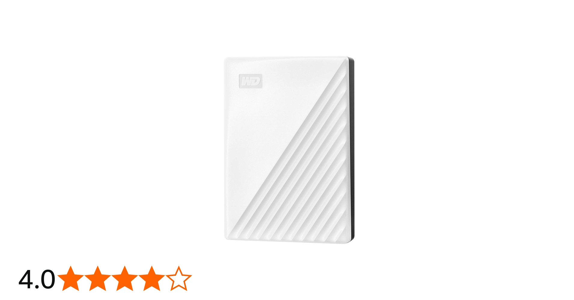 Amazon | WD ポータブルHDD 5TB USB3.0 ホワイト My Passport 暗号化