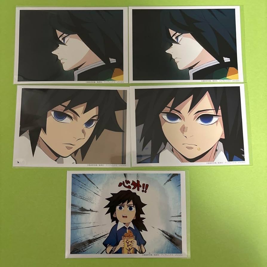 鬼滅の刃 ブロマイドくじ 冨岡義勇 立志篇 1話 カフェ 激レア 鬼滅の刃