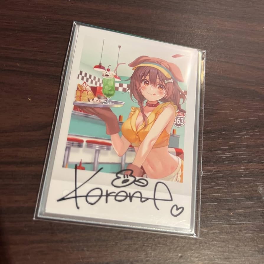 ヴァイスシュヴァルツ お誕生日会 戌神ころね TD サイン SP PSA10