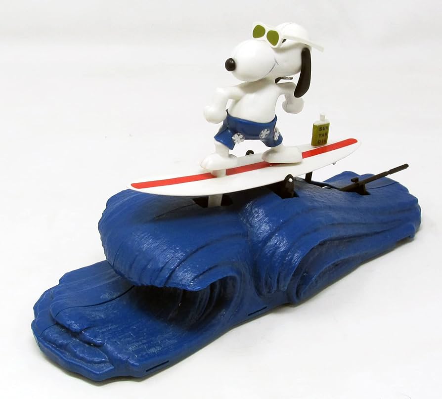 Amazon.com: ATLANTIS TOY & HOBBY INC. Snoopy Joe Cool Surfing