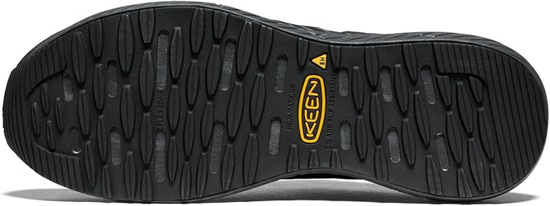 Amazon | [キーン] 安全靴 SPEEDWORKS メンズ BLACK/STEEL GREY 25.0